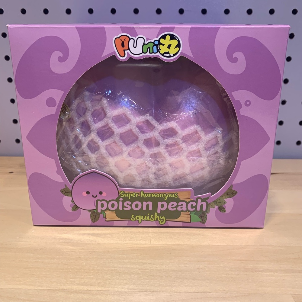 NEW Puni Maru Super Humongous Poison Peach Squishy